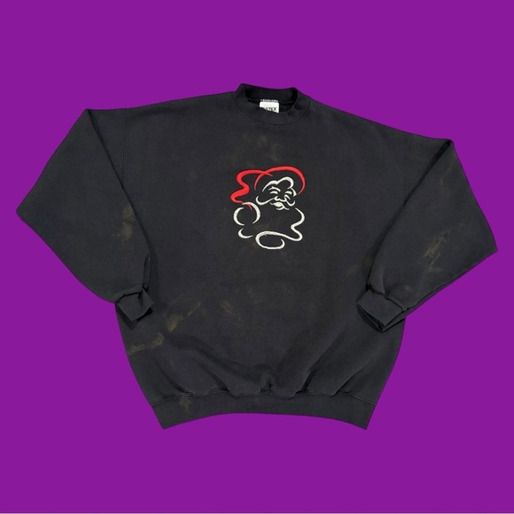 90s Santa Crewneck Sweatshirt - Picture 1 of 4